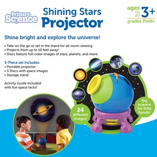 Foto 6 | Set De Juguetes, Recursos De Aprendizaje, Proyector Shining Stars, Sistema Solar - Venta Internacional.