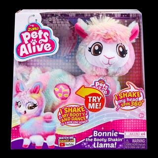 Foto 2 | Juguete Robótico Pets Alive Rainbow Bonnie The Booty Shakin Llama - Venta Internacional.