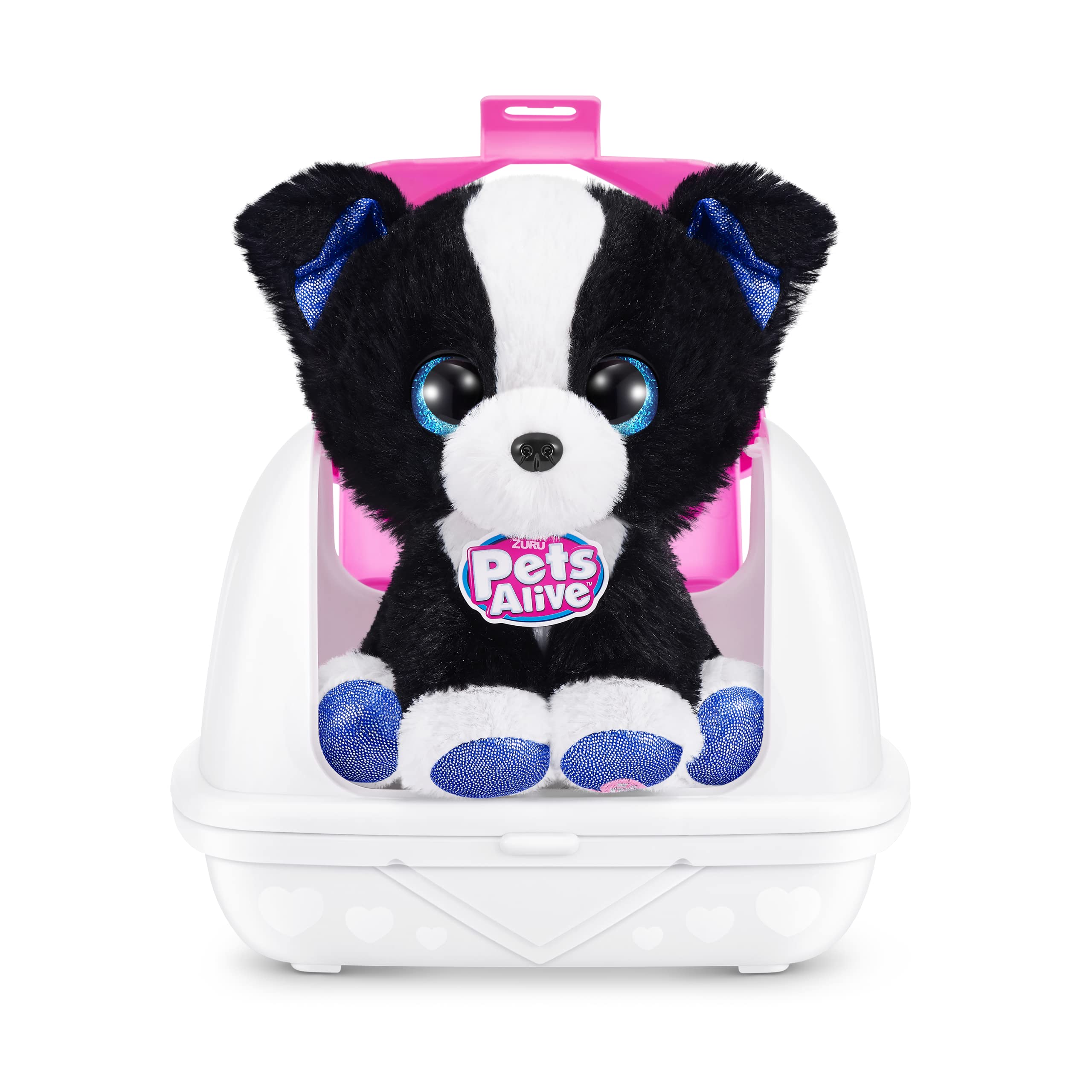 Foto 4 pulgar | Peluche Zuru Surprise Puppy Pupush Border Collie Con Sonido - Venta Internacional.