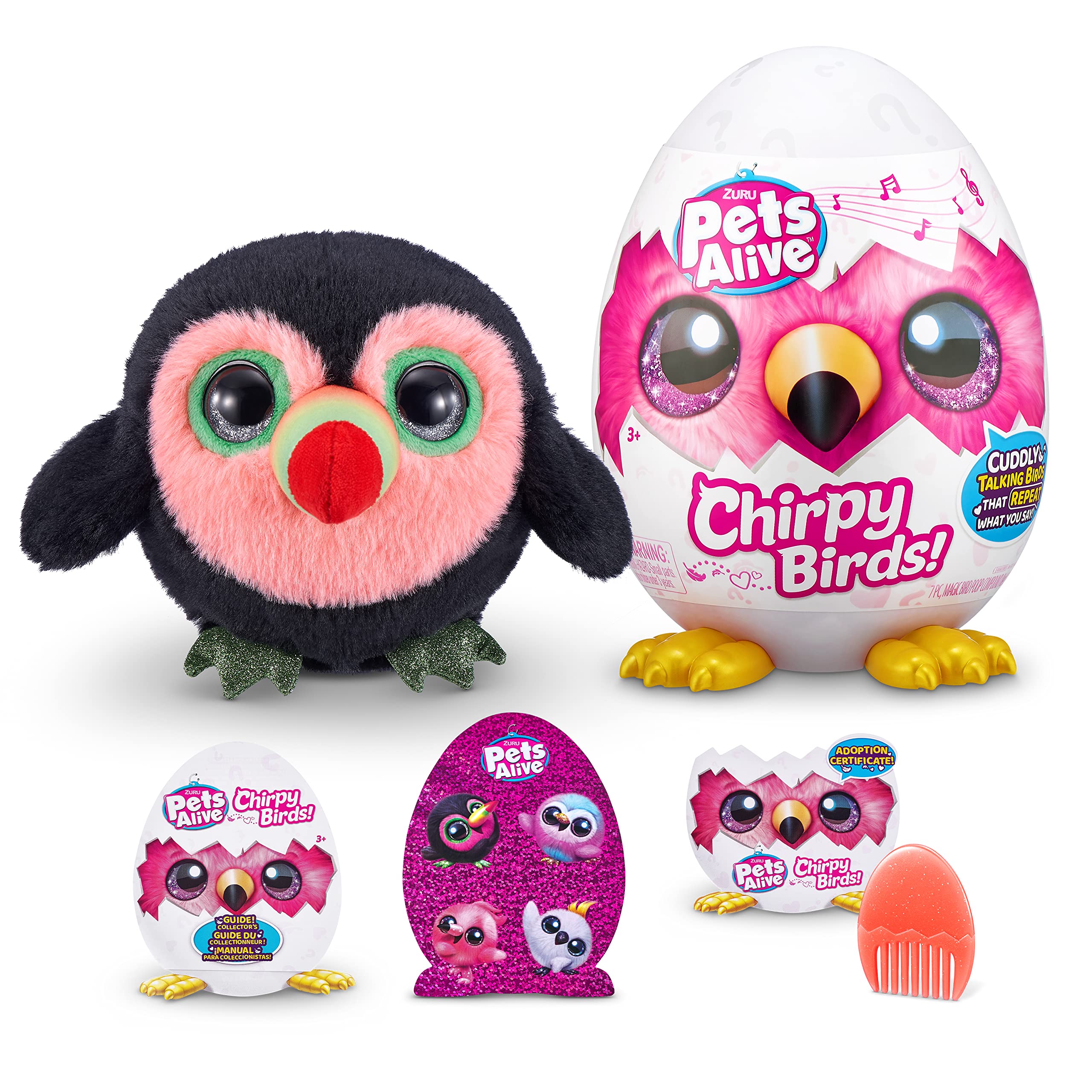 Electronic Pet Pets Alive Chirpy Birds (tucán) Zuru Girls - Venta Internacional.