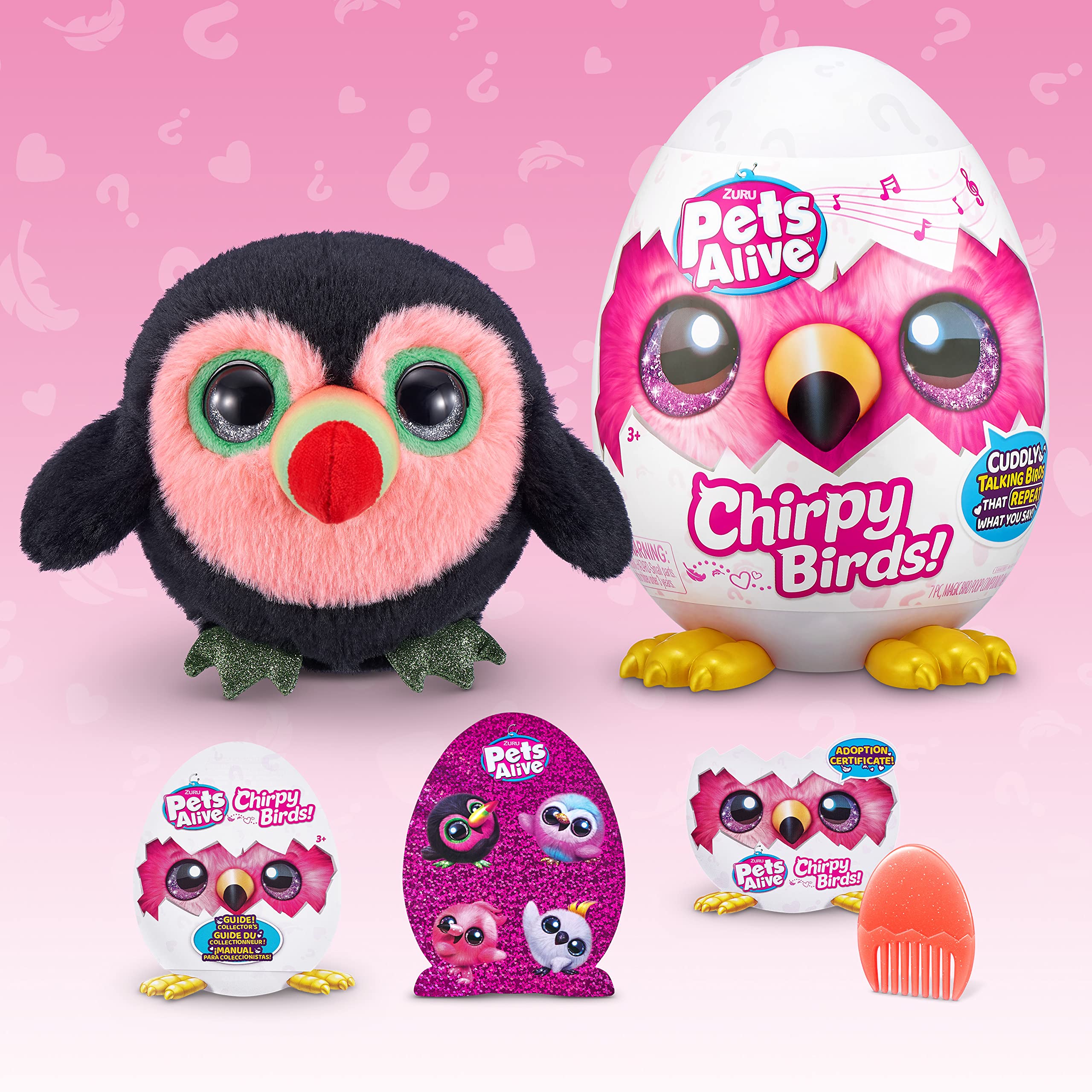 Foto 4 pulgar | Electronic Pet Pets Alive Chirpy Birds (tucán) Zuru Girls - Venta Internacional.