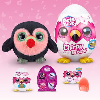 Foto 3 | Electronic Pet Pets Alive Chirpy Birds (tucán) Zuru Girls - Venta Internacional.