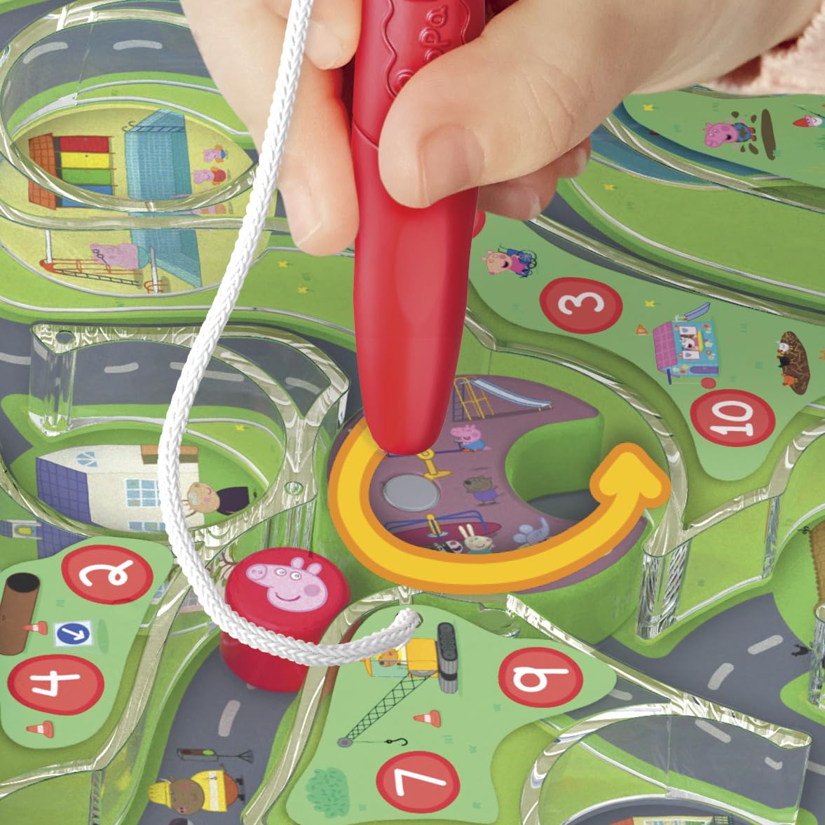 Foto 4 pulgar | Juguete Preescolar Peppa Pig Hasbro Peppas City Maze Kids 3+ - Venta Internacional.