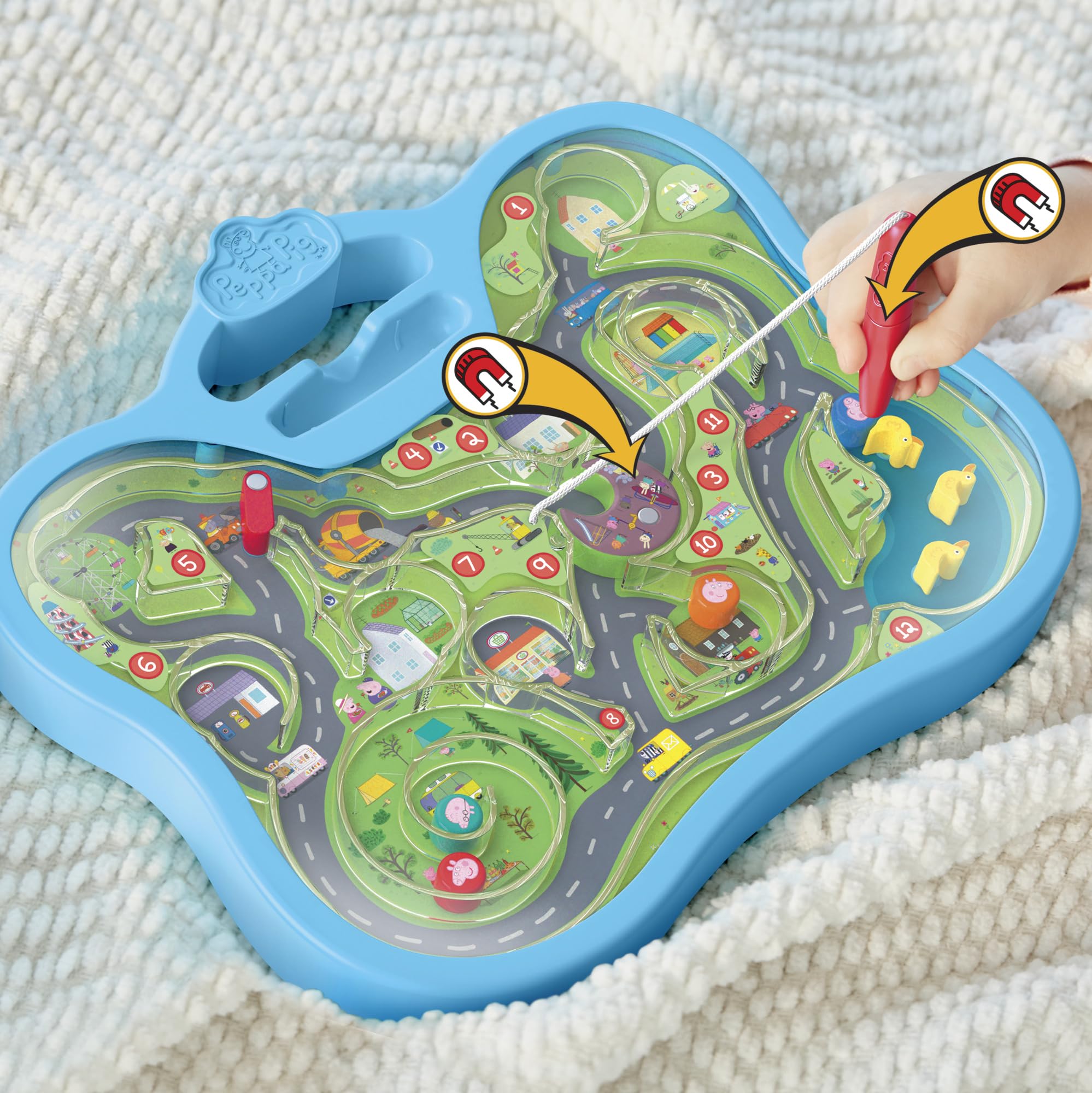 Foto 5 pulgar | Juguete Preescolar Peppa Pig Hasbro Peppas City Maze Kids 3+ - Venta Internacional.