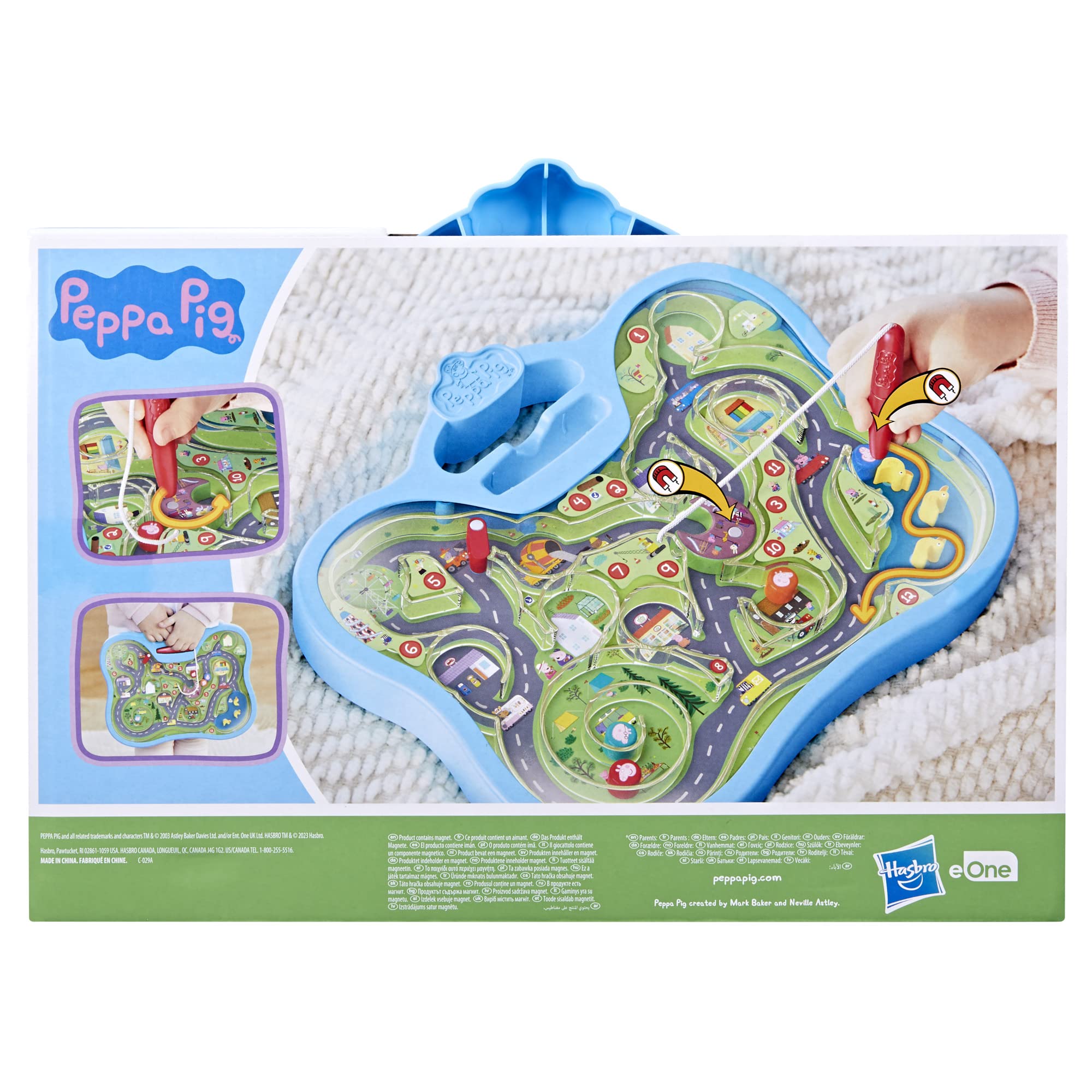 Foto 6 pulgar | Juguete Preescolar Peppa Pig Hasbro Peppas City Maze Kids 3+ - Venta Internacional.