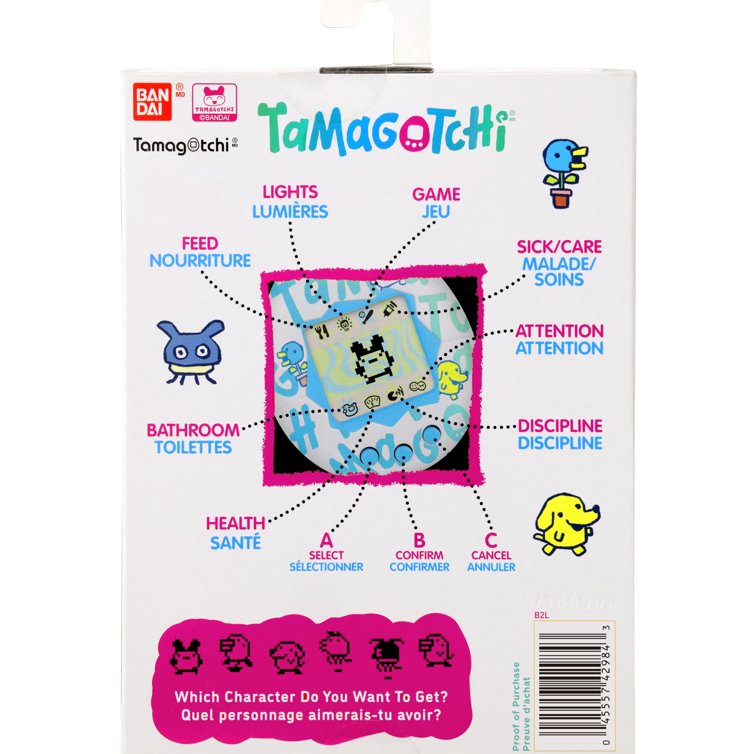 Foto 6 | Digital Pet Tamagotchi Original Rock Glitter Generación 2 - Venta Internacional.