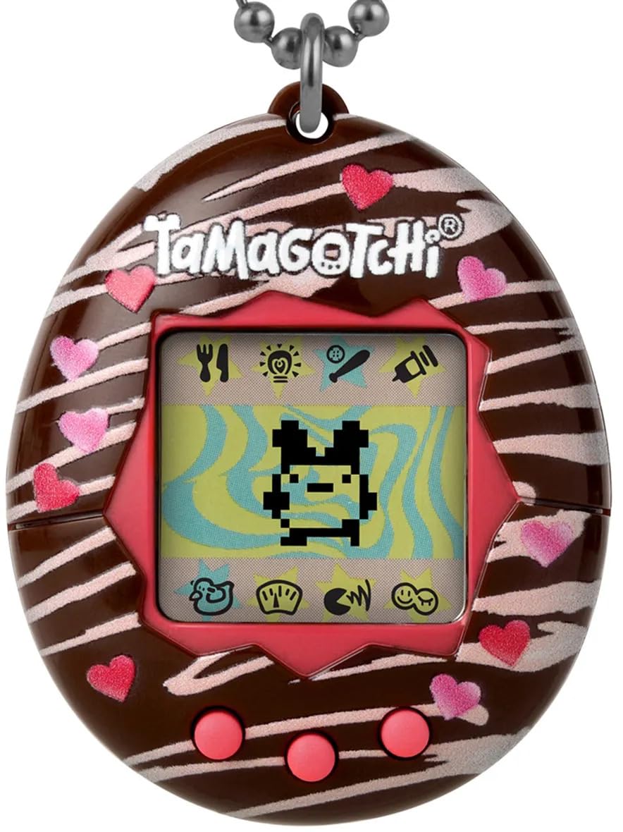 Mascota Digital Tamagotchi Original Chocolate Con Juego De Números - Venta Internacional.