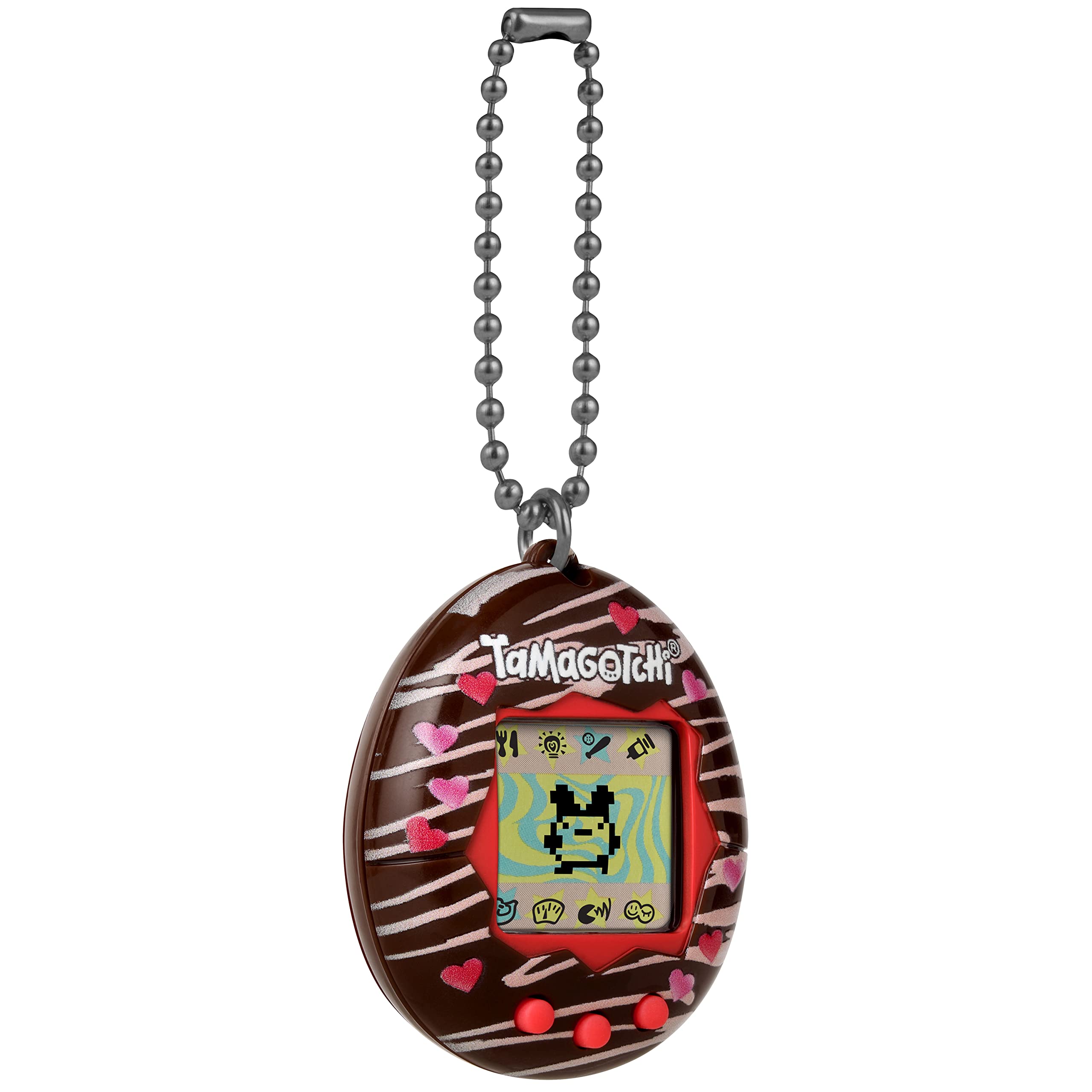 Foto 3 | Mascota Digital Tamagotchi Original Chocolate Con Juego De Números - Venta Internacional.