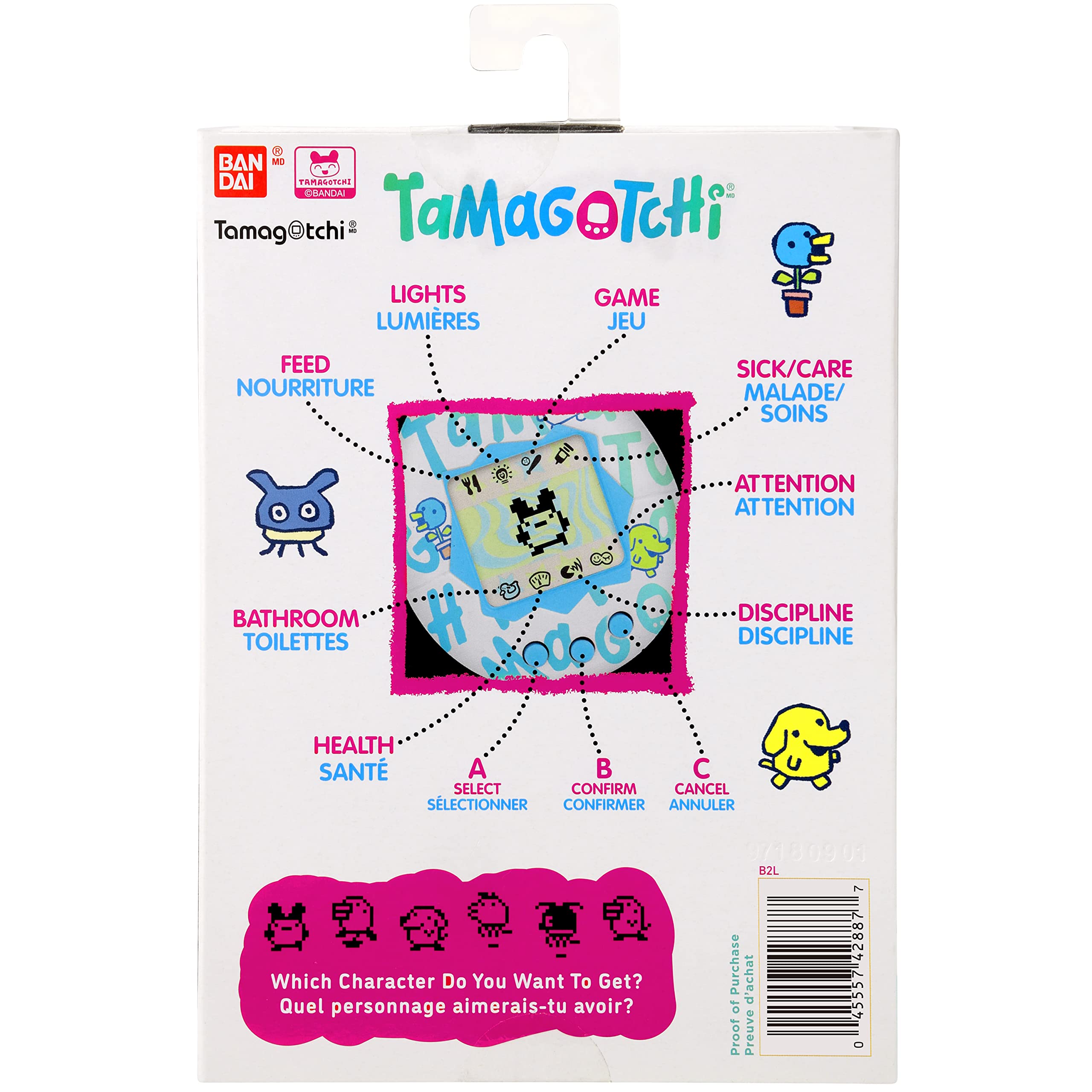 Foto 7 | Mascota Digital Tamagotchi Original Chocolate Con Juego De Números - Venta Internacional.