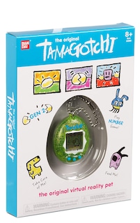 Foto 3 | Tamagotchi Original Purpurina Verde Digital - Venta Internacional
