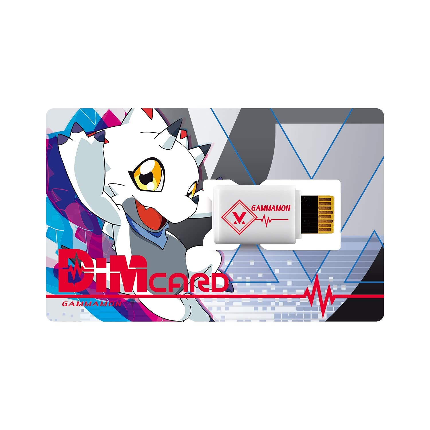 Foto 1 | Expansión De Tarjetas Dim Bandai Digimon Gammamon Para Pulsera Vital - Venta Internacional.