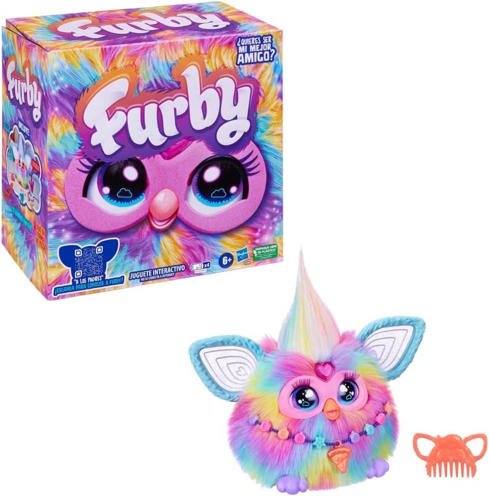 Peluche Interactivo Furby Tie Dye Hasbro
