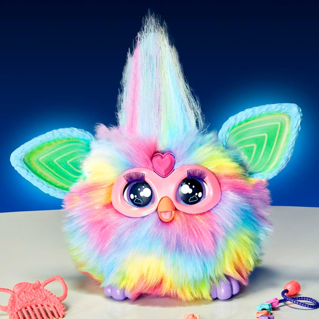Foto 6 pulgar | Peluche Interactivo Furby Tie Dye Hasbro
