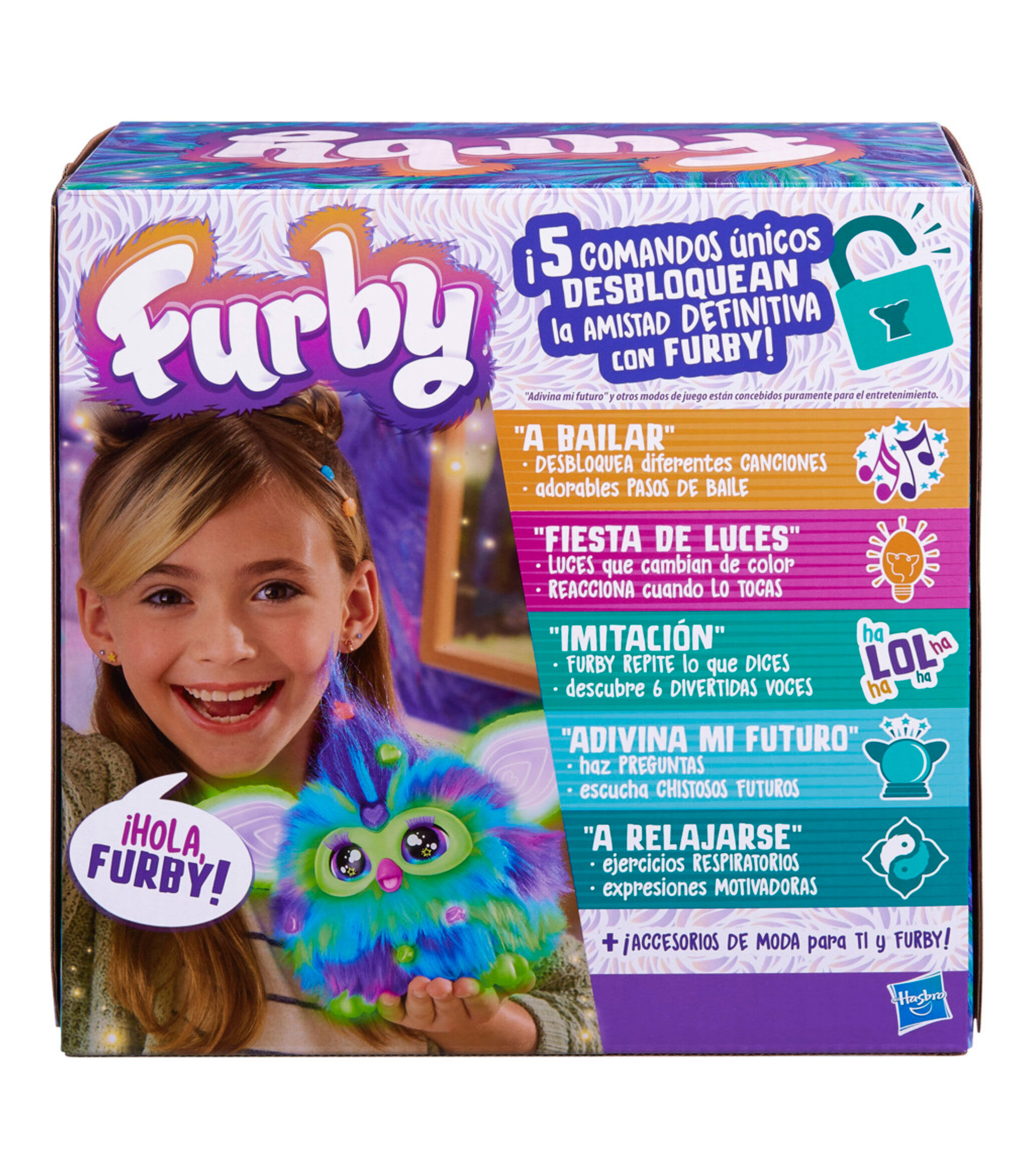 Foto 3 pulgar | Juguete Electrónico Furby Galaxy Edition Hasbro