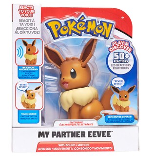Foto 4 | Pokémon Electronic & Interactive My Partner Eevee Con Más De 50 Interacciones - Venta Internacional.
