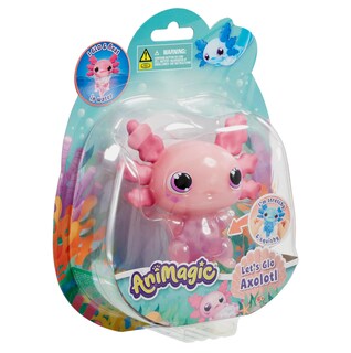 Foto 4 | Mascota Electrónica Goliath Animagic Let's Glo Axolotl Pink - Venta Internacional.
