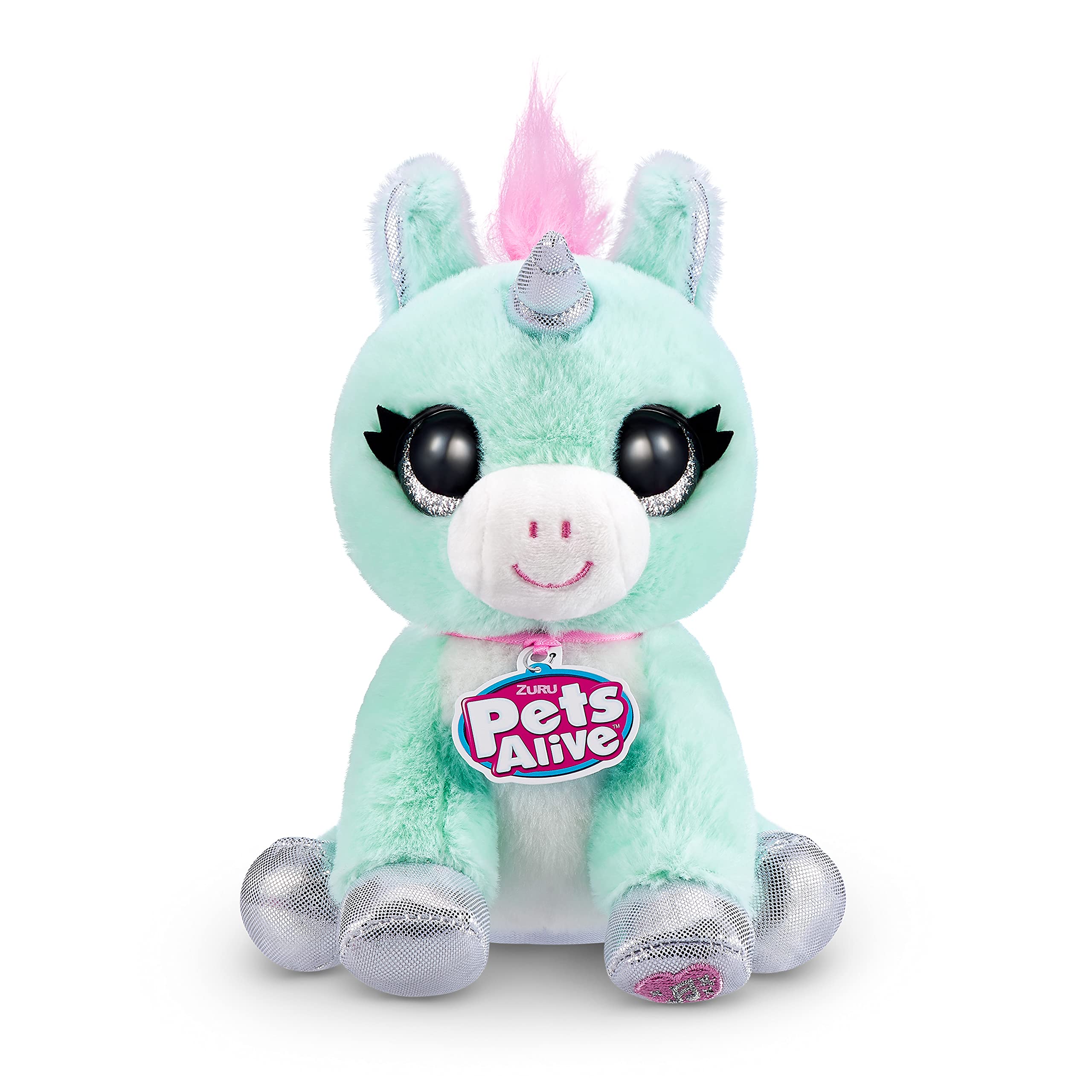 Foto 3 pulgar | Toy Pets Alive Pet Shop Surprise Unicorn Zuru Habla Y Repite - Venta Internacional.