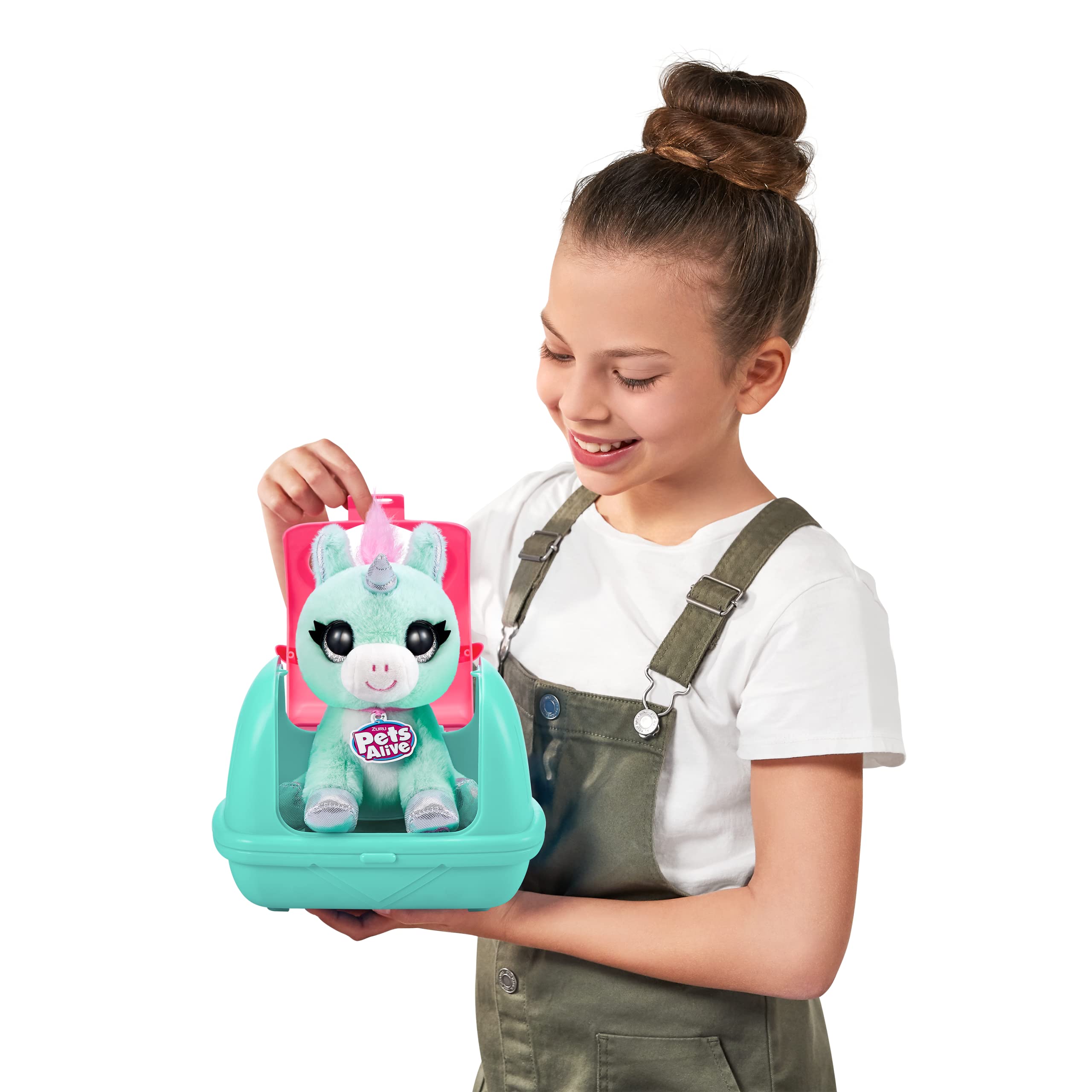 Foto 4 pulgar | Toy Pets Alive Pet Shop Surprise Unicorn Zuru Habla Y Repite - Venta Internacional.
