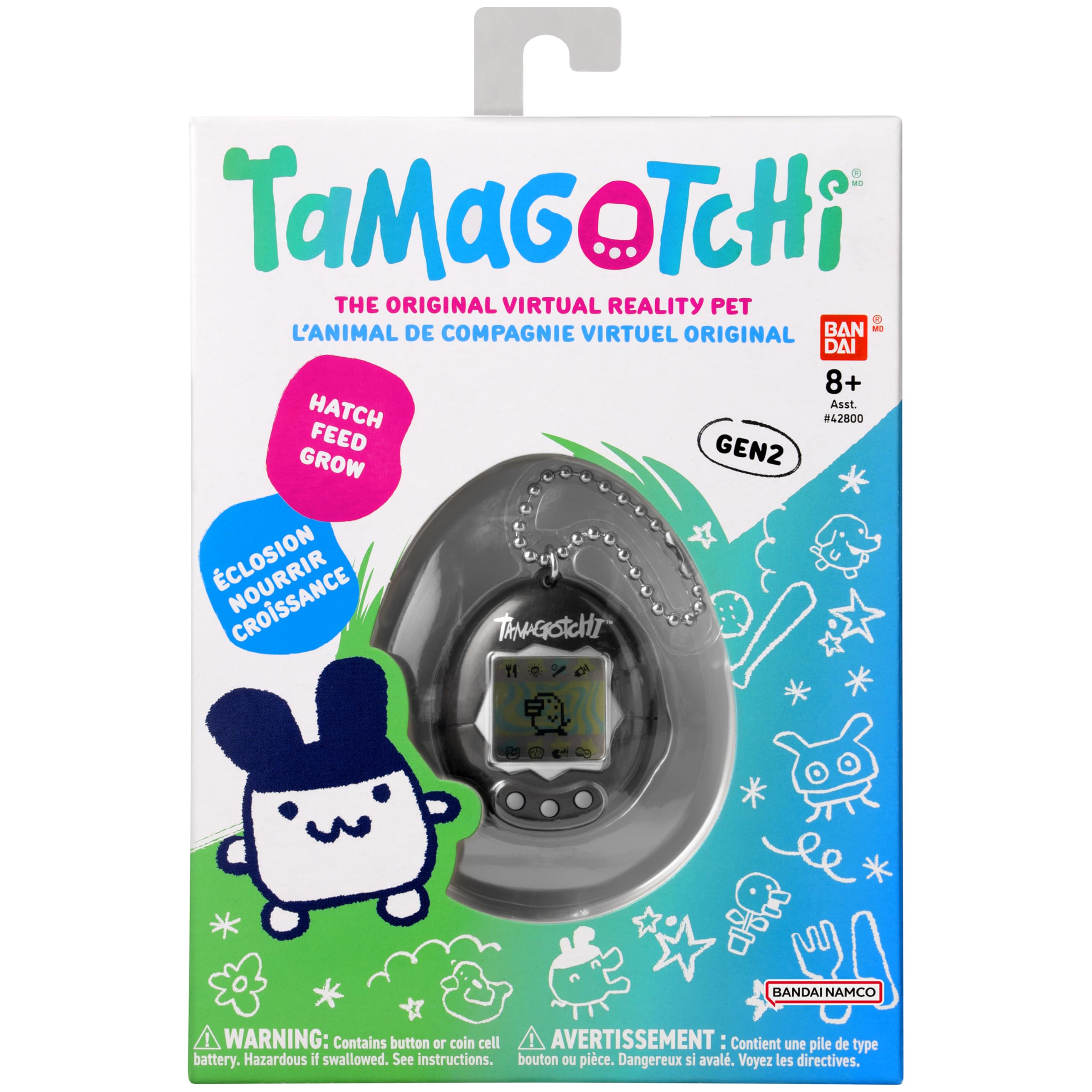 Foto 3 | Tamagotchi Digital Black - Venta Internacional