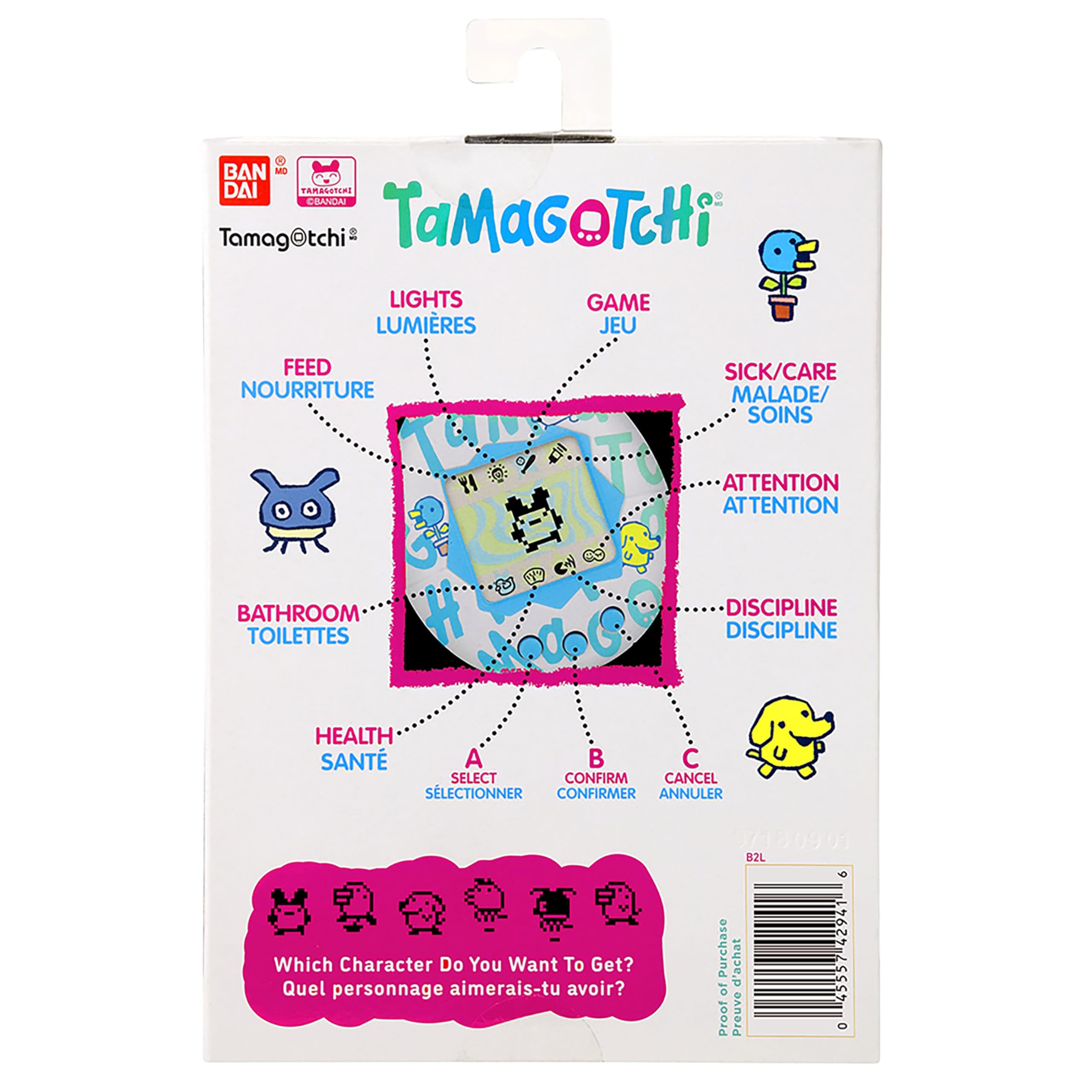 Foto 7 | Tamagotchi Digital Black - Venta Internacional