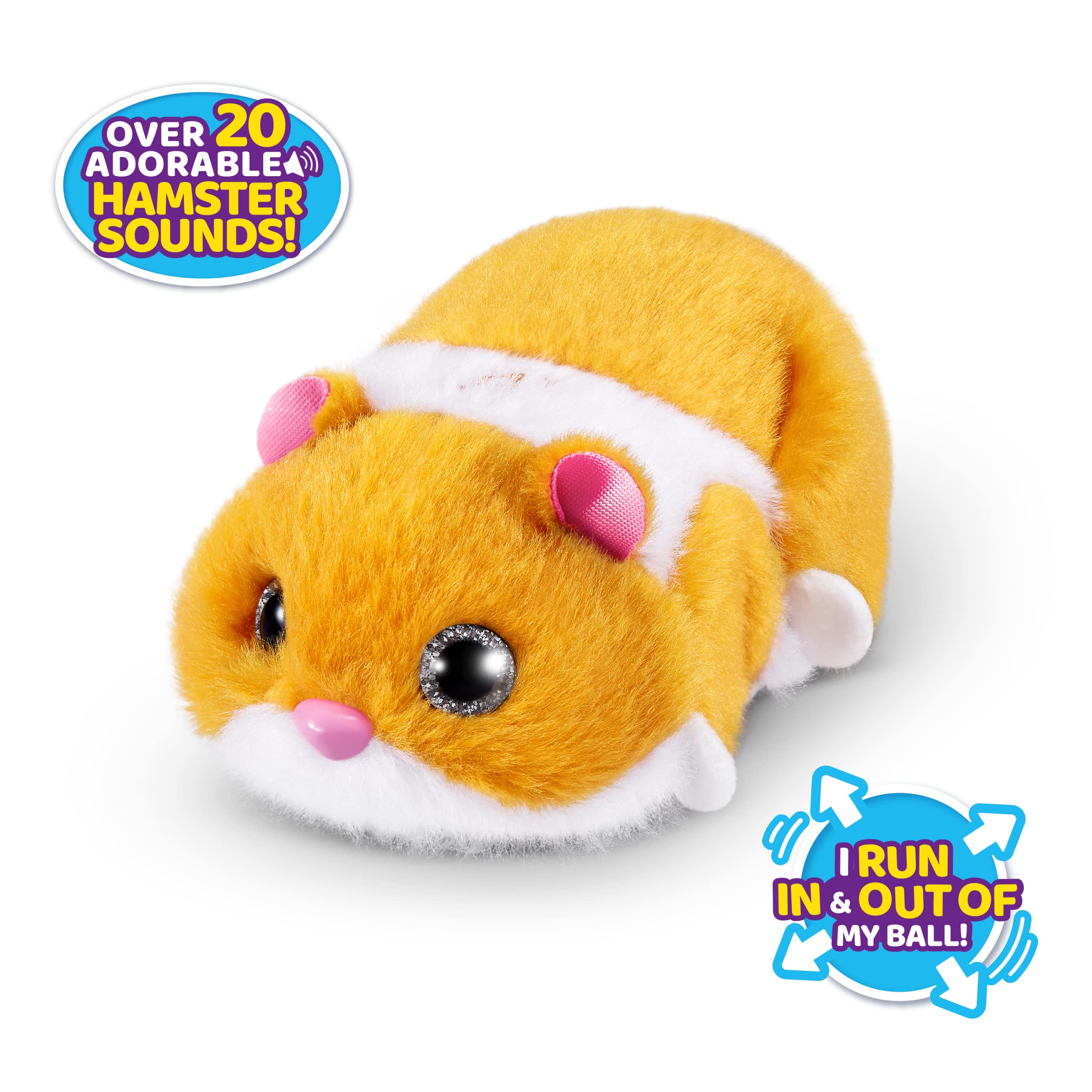Foto 3 pulgar | Electronic Pet Pets Alive Hamstermania Orange De Zuru - Venta Internacional.