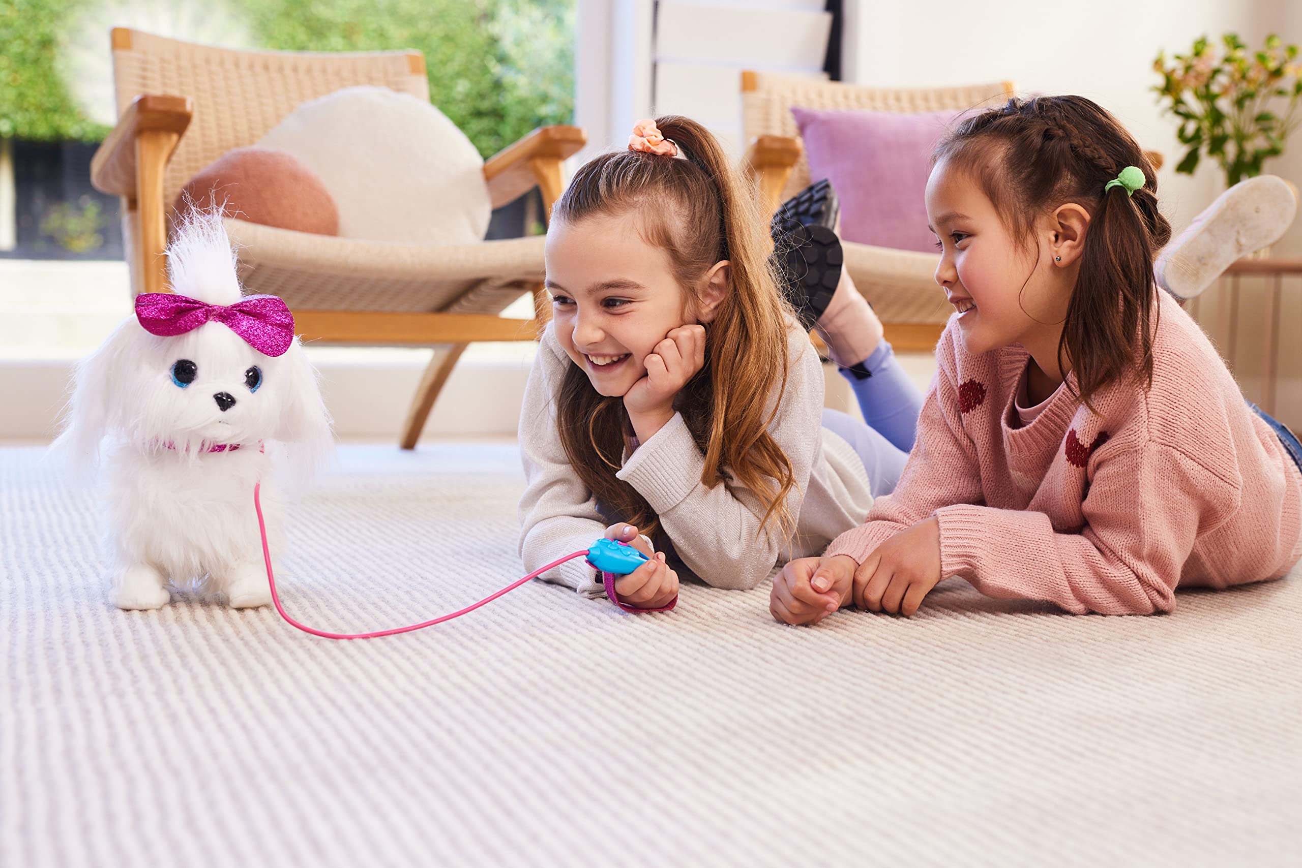 Foto 7 pulgar | Peluche Interactivo Pets Alive Lil' Paw The Walking Puppy - Venta Internacional.