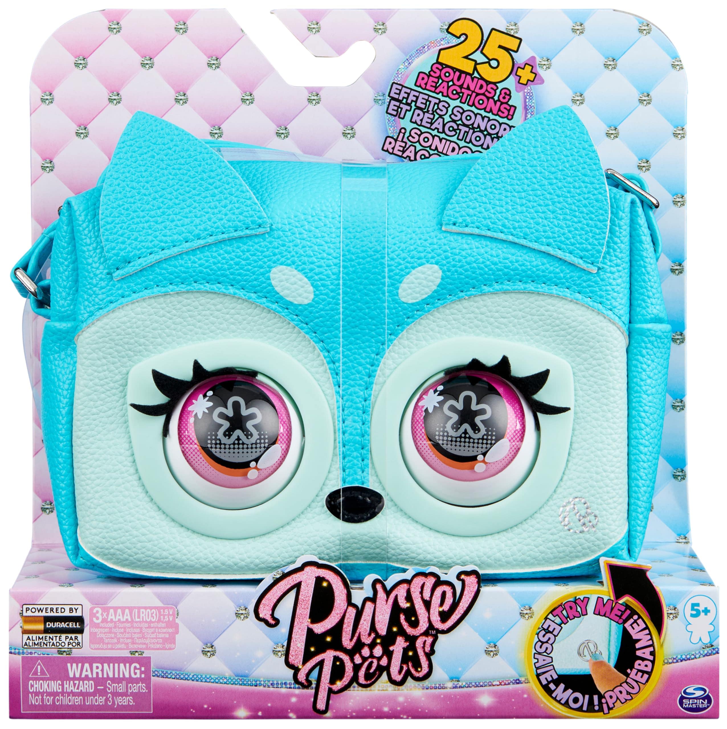 Monedero Interactivo Para Mascotas Y Bandolera Para Niños Pets Fierce Fox - Venta Internacional. $596
