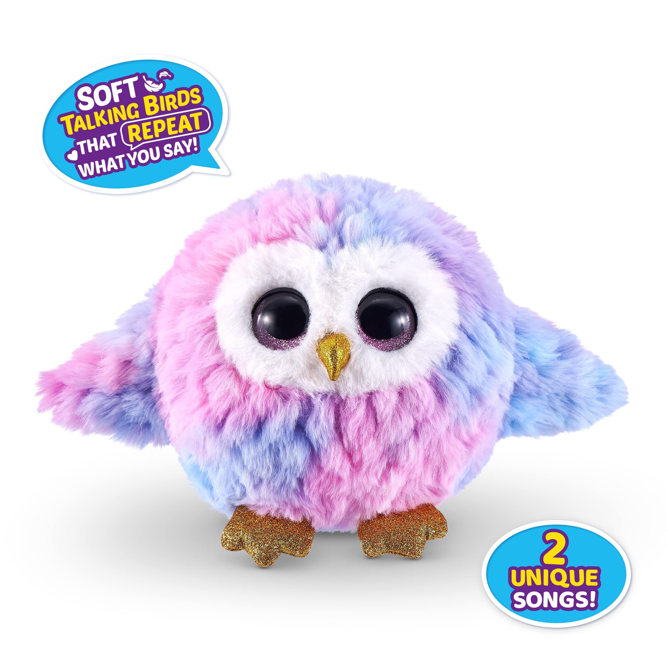 Foto 5 pulgar | Electronic Pet Pets Alive Chirpy Birds (owl) De Zuru Para Niñas - Venta Internacional.
