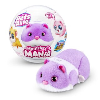 Foto 1 | Electronic Pet Pets Alive Hamstermania Purple De Zuru - Venta Internacional.