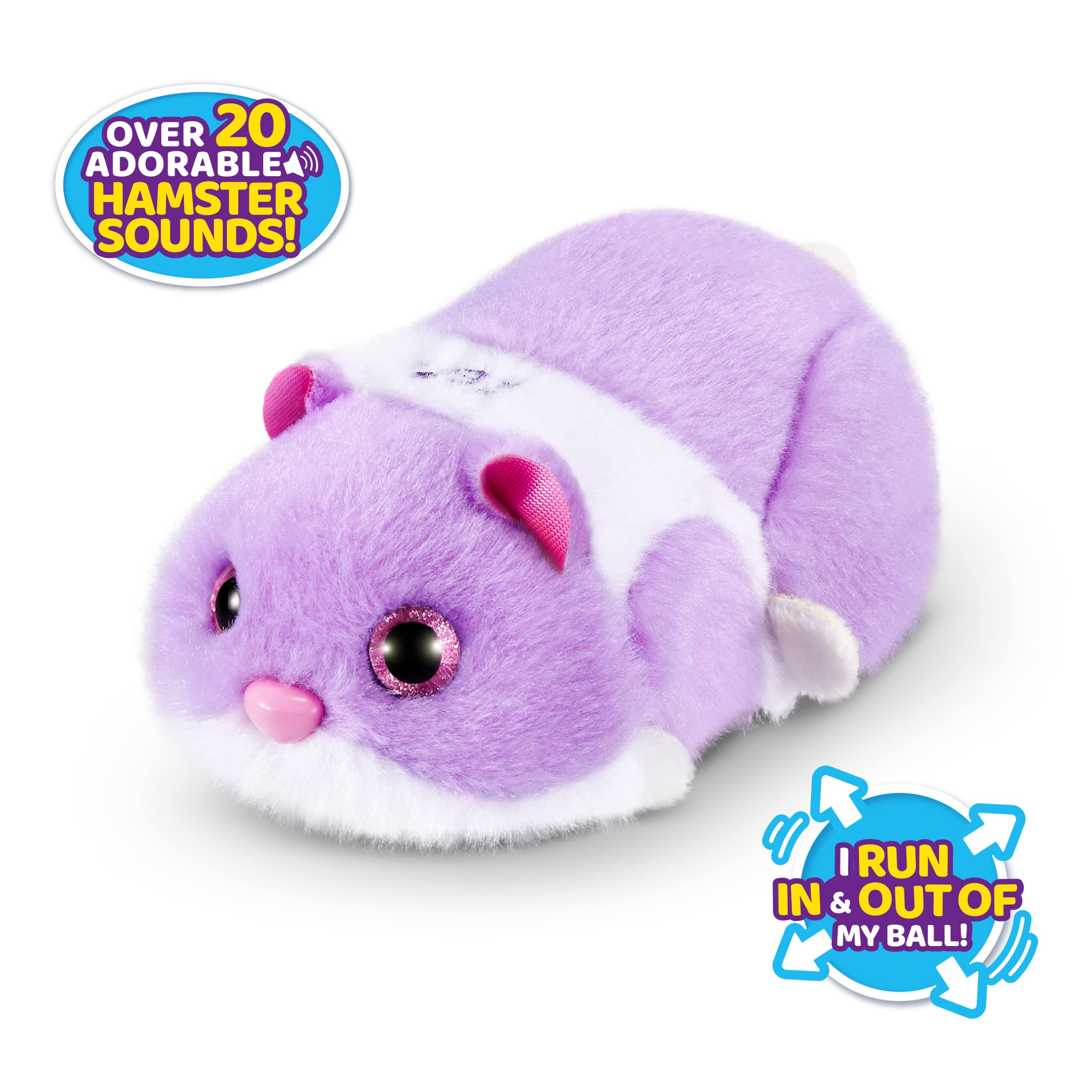 Foto 3 pulgar | Electronic Pet Pets Alive Hamstermania Purple De Zuru - Venta Internacional.