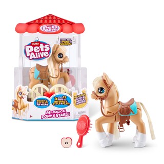Foto 1 | Set De Juego Pets Alive My Magical Pony Con Stable Zuru - Venta Internacional.