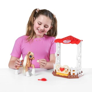 Foto 6 | Set De Juego Pets Alive My Magical Pony Con Stable Zuru - Venta Internacional.