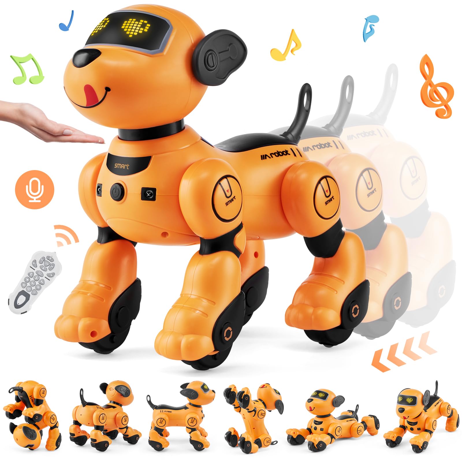 Juguete Robot Para Perros Con Control Remoto Vevor Programable Para Niños - Venta Internacional.