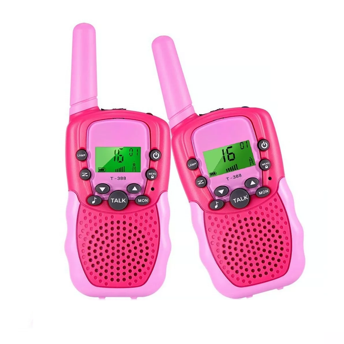 Foto 2 pulgar | Radios Walkie Talkies Belug con 22 Canales Infantil color Rosa