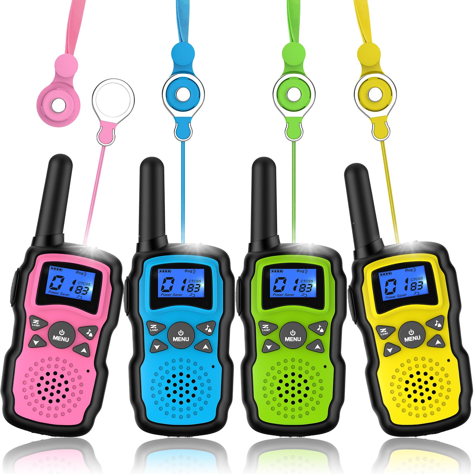 Foto 2 pulgar | Venta Internacional - Walkie Talkies Wishouse M8 Para Niños, Paquete De 4 Unidades, Largo Alcance