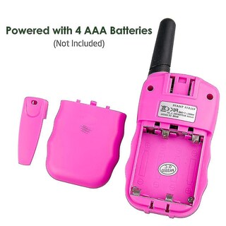 Foto 2 | Venta Internacional - Walkie Talkies Hh Kids, Paquete De 3, Alcance De 5 Km Con Retroiluminación Y Vox