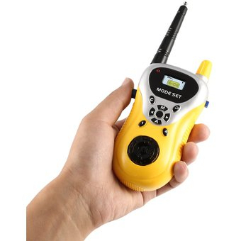 Foto 2 pulgar | Intercom Walkie Talkie Electrónico Para Niños Portátil Amarillo - Venta Internacional.