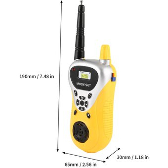 Foto 3 pulgar | Intercom Walkie Talkie Electrónico Para Niños Portátil Amarillo - Venta Internacional.