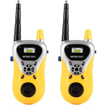 Foto 6 pulgar | Intercom Walkie Talkie Electrónico Para Niños Portátil Amarillo - Venta Internacional.