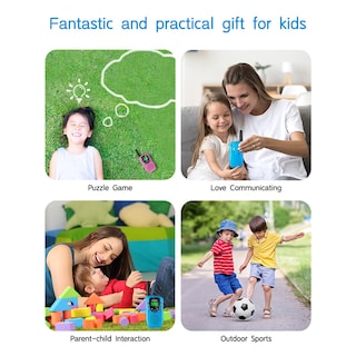 Foto 2 | Walkie Talkie Sanjoin Para Niños De 3 Millas De Largo Alcance, Paquete De 3 - Venta Internacional.