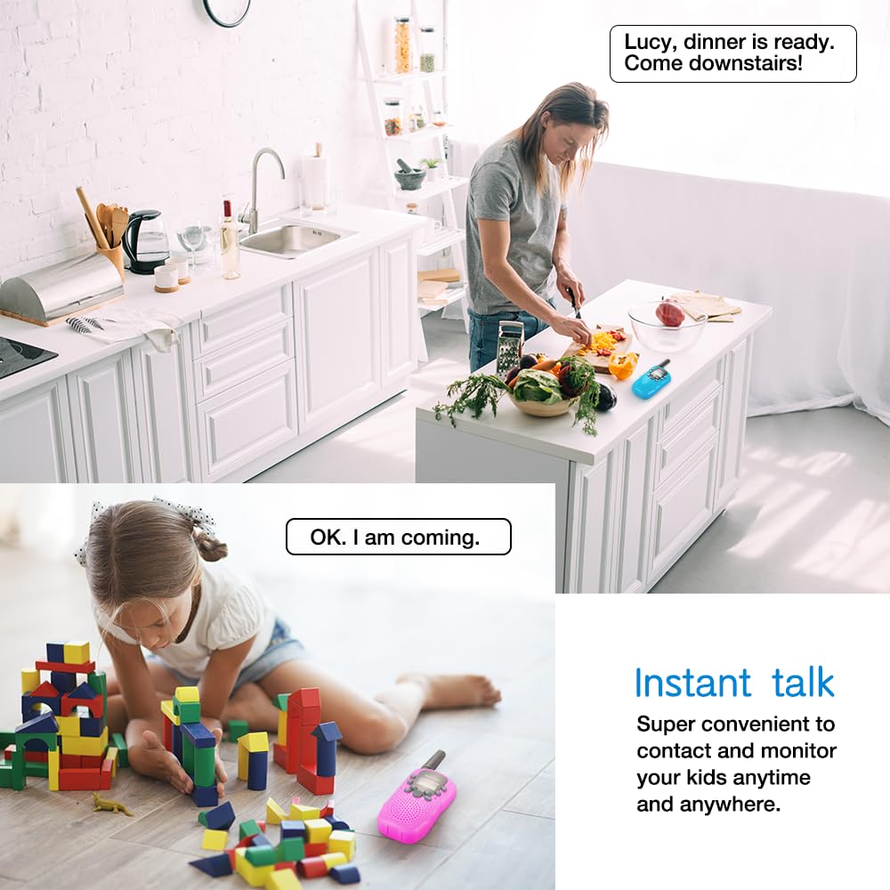 Foto 4 pulgar | Walkie Talkies Sanjoin De Largo Alcance Para Niños De 3 A 8 Años, 22 Canales - Venta Internacional.