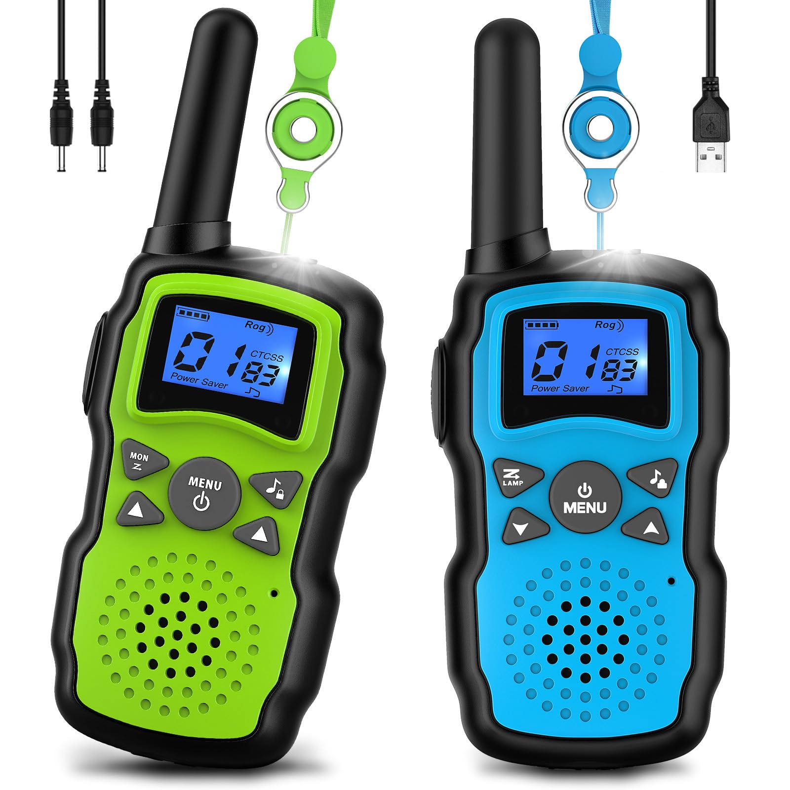 Walkie Talkie Wishouse M8 Recargable para Niños Paquete de 2 - Venta Internacional