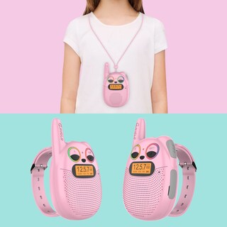 Foto 2 | Walkie Talkies Qniglo Recargables para Niños Paquete de 2 - Venta Internacional