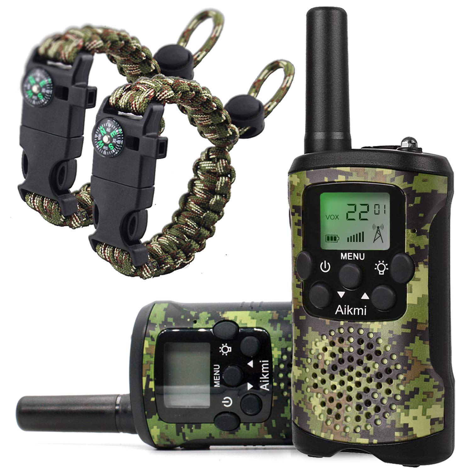 Foto 2 pulgar | Walkie Talkies Aikmi de 22 Canales Alcance 3 Millas - Venta Internacional