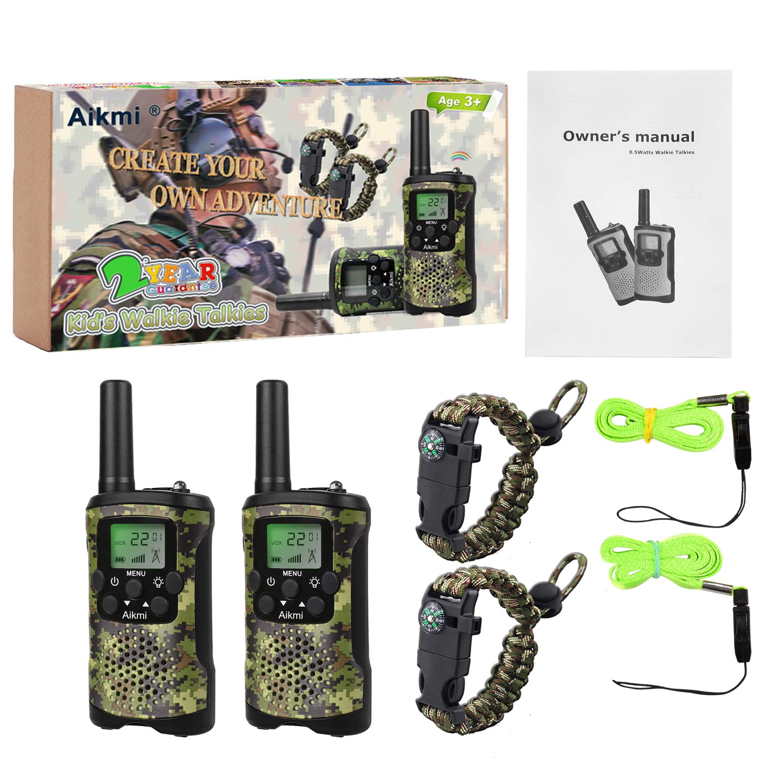 Foto 8 pulgar | Walkie Talkies Aikmi de 22 Canales Alcance 3 Millas - Venta Internacional