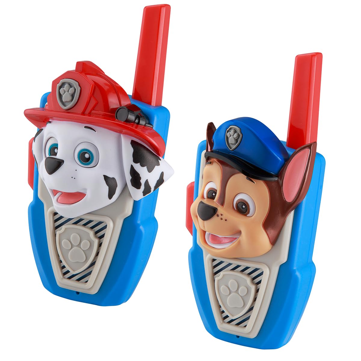 Foto 3 pulgar | Walkie Talkies Ekids Paw Patrol Chase And Marshall Para Niños - Venta Internacional.