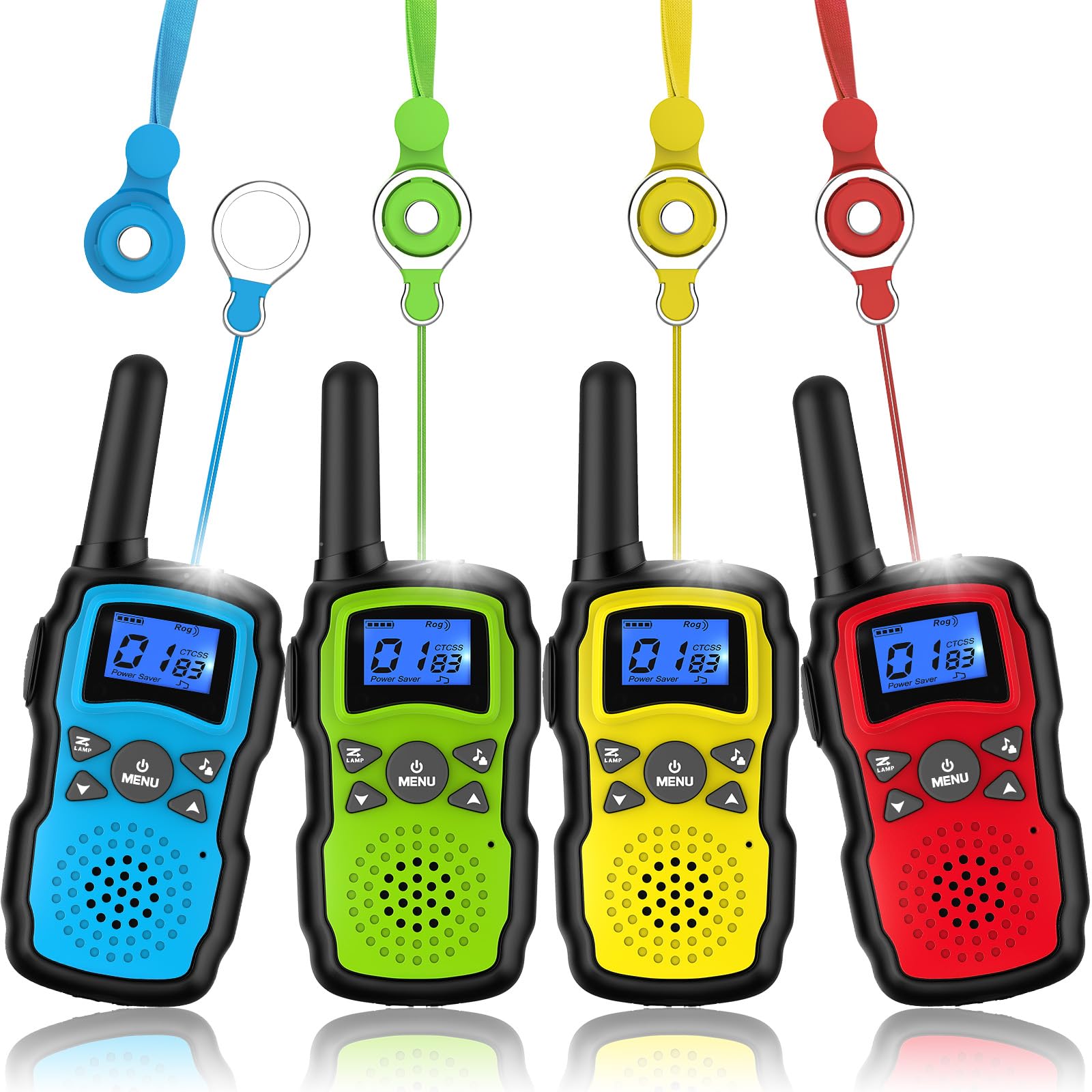 Foto 2 pulgar | Walkie Talkies Wishouse M8 Para Niños Y Adultos De Largo Alcance, Paquete De 4 - Venta Internacional.