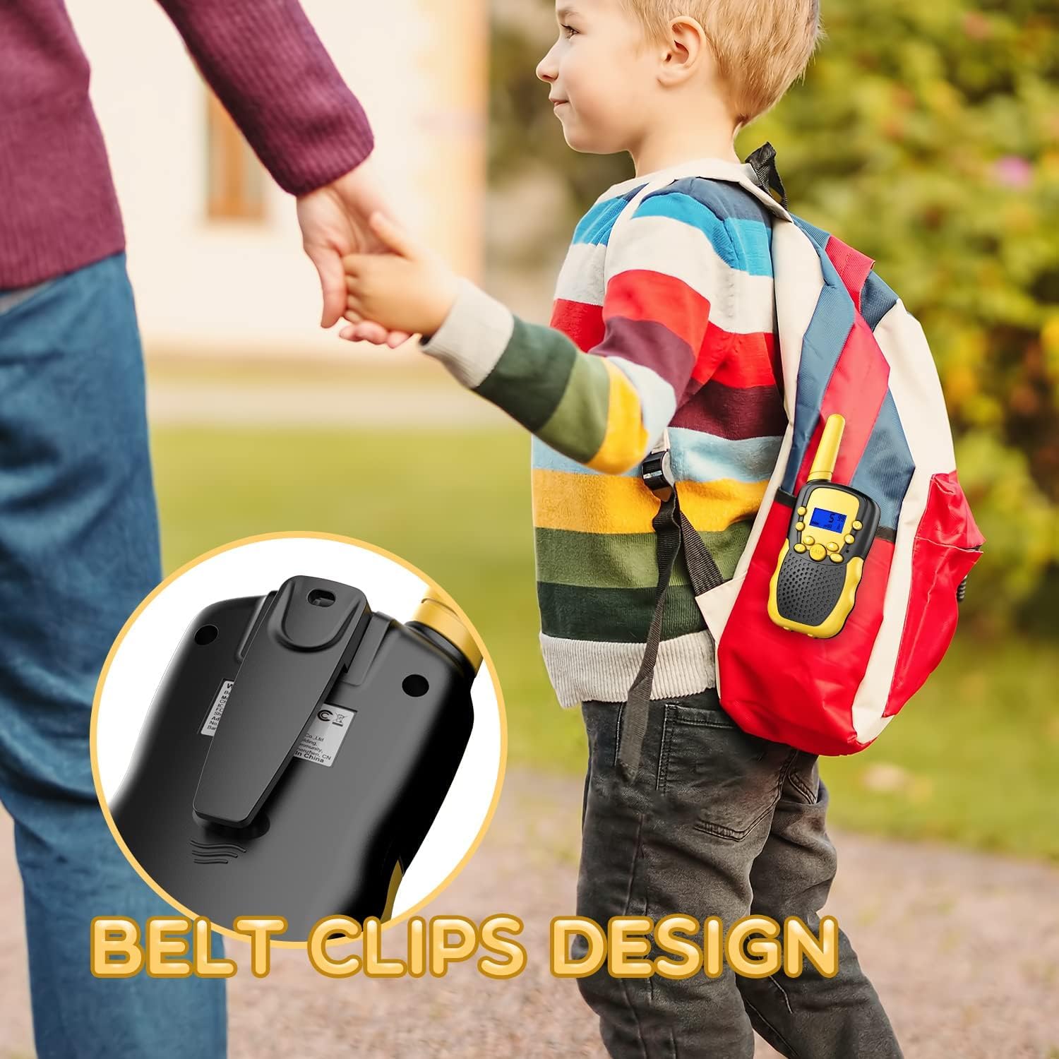 Foto 7 pulgar | Walkie Talkies Selieve Para Niños De 4 A 14 Años Con Un Alcance De 3 Millas - Venta Internacional.