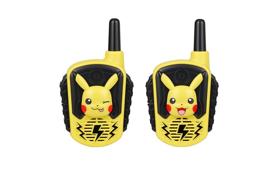 Foto 2 pulgar | Walkie Talkies Ekids Pokémon Pikachu Para Niños - Venta Internacional.