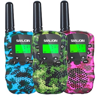 Foto 1 | Walkie Talkies Sanjoin Para Niños De 4 A 6 Años, Alcance De 3 Millas - Venta Internacional.